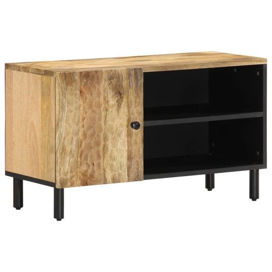 TV cabinet, 80x31x46 cm, solid mango wood