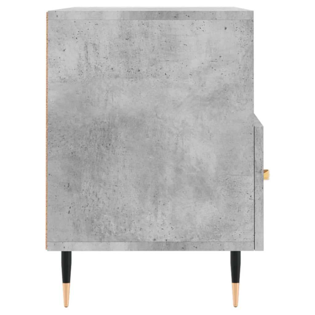 TV cabinet, concrete grey, 80x36x50 cm, composite wood