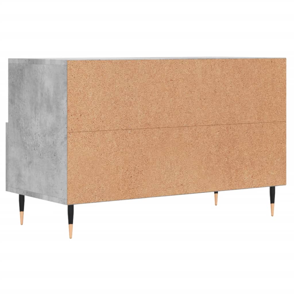 TV cabinet, concrete grey, 80x36x50 cm, composite wood