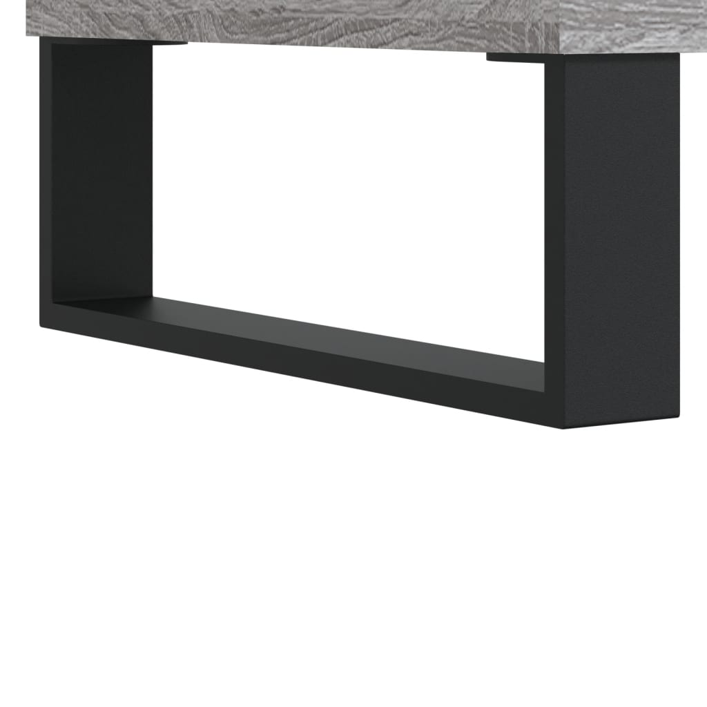 TV cabinet, sonoma grey, 80x36x50 cm, engineered wood