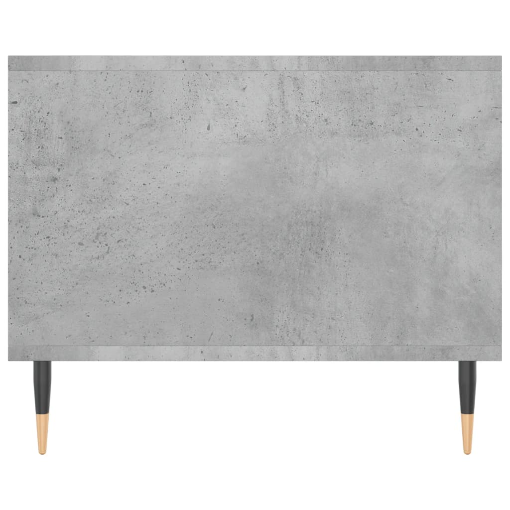 Coffee table, concrete grey, 102x50x40 cm, processed wood