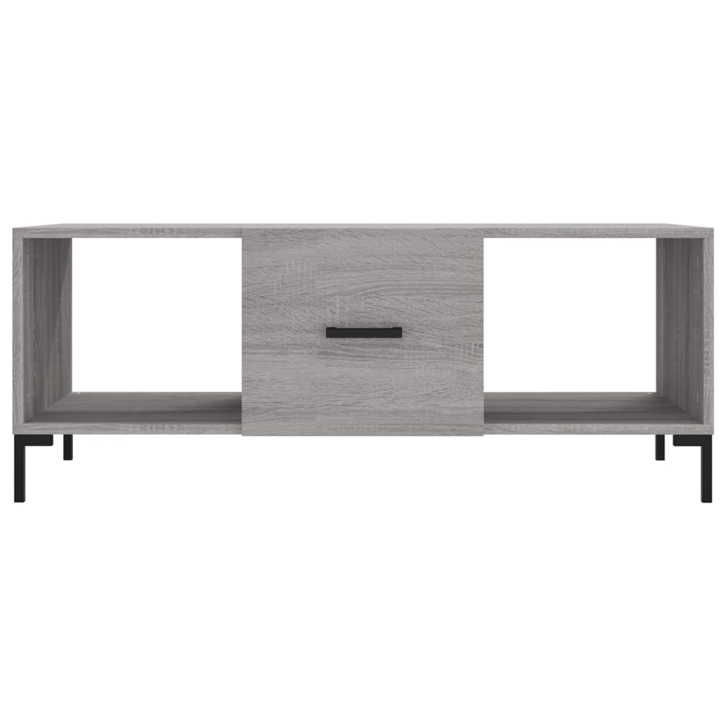 Coffee table, sonoma gray, 102x50x40 cm, composite wood