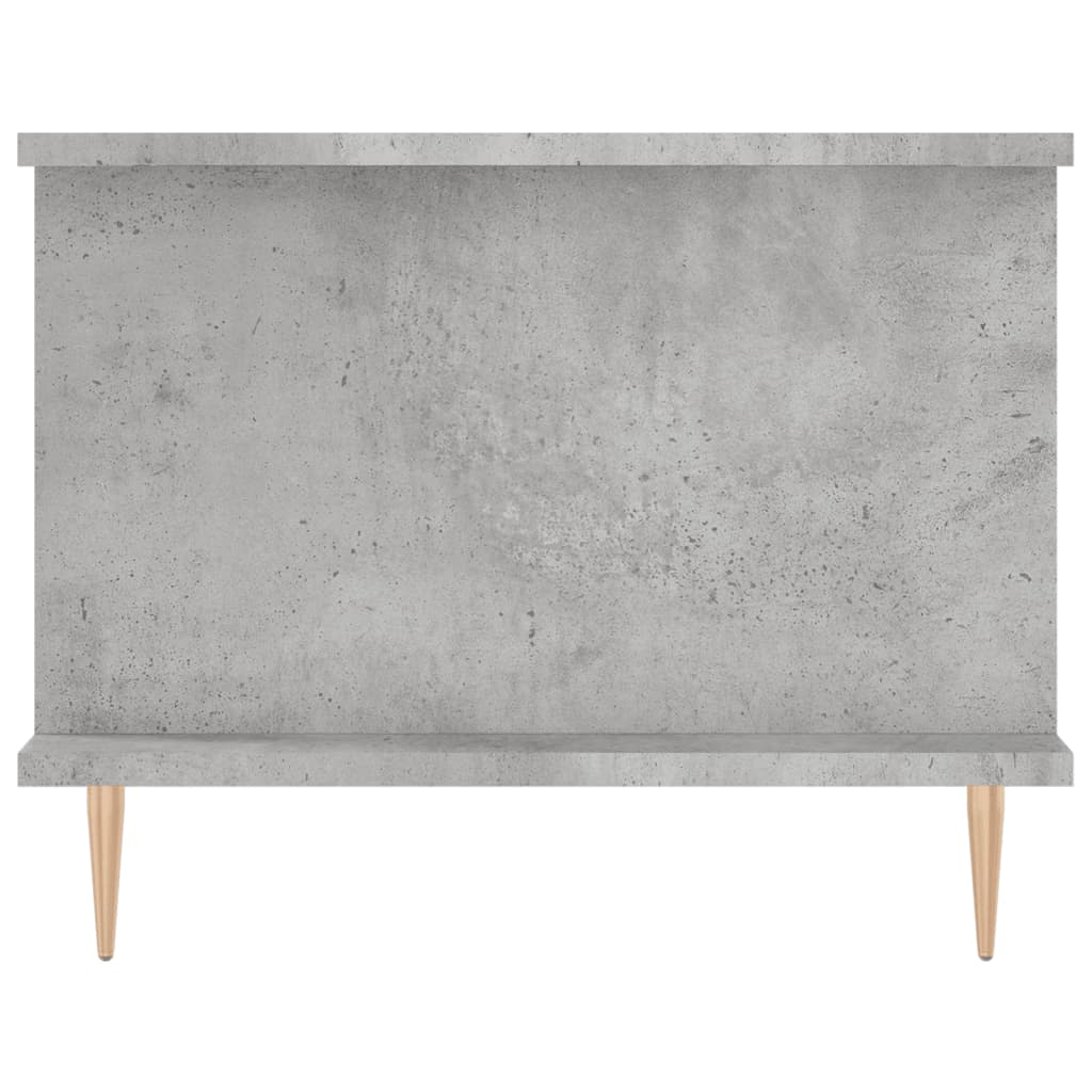 Coffee table, concrete grey, 90x50x40 cm, processed wood