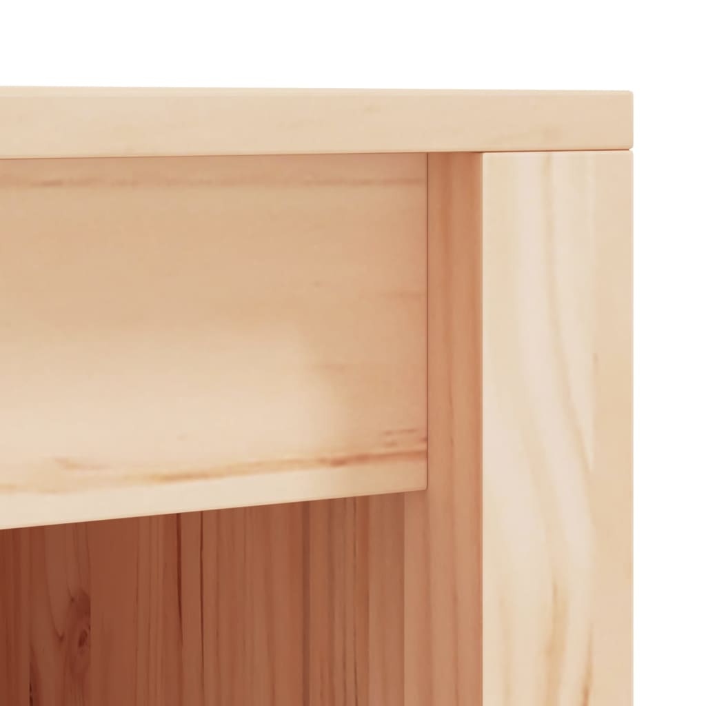 Outdoor kitchen cabinets, 3 pcs., solid pine wood