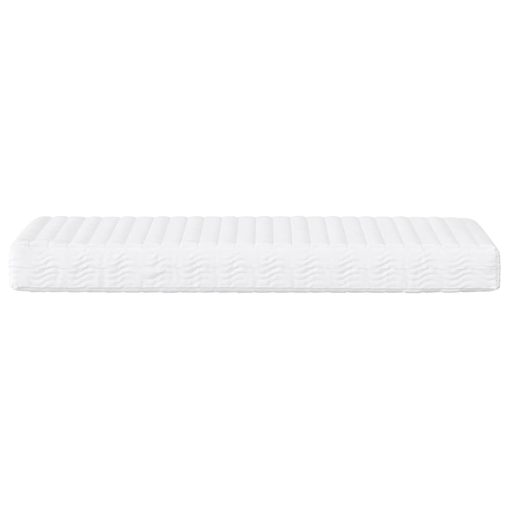 Foam mattress, white, 90x200 cm, hardness H2 H3