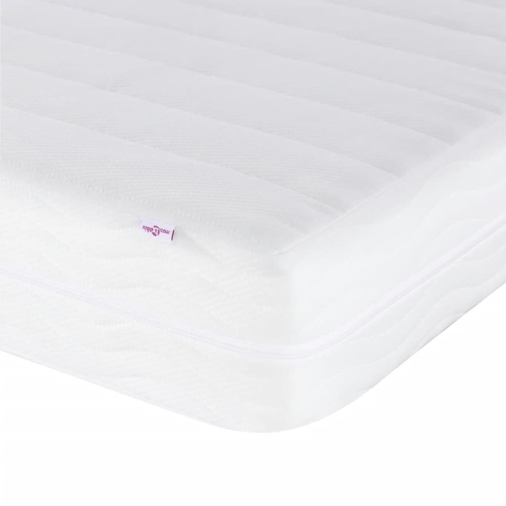 Foam mattress, white, 180x200 cm, hardness H2 H3