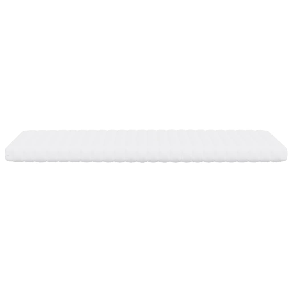 Foam mattress, white, 80x200 cm, 7-zone hardness 20 ILD