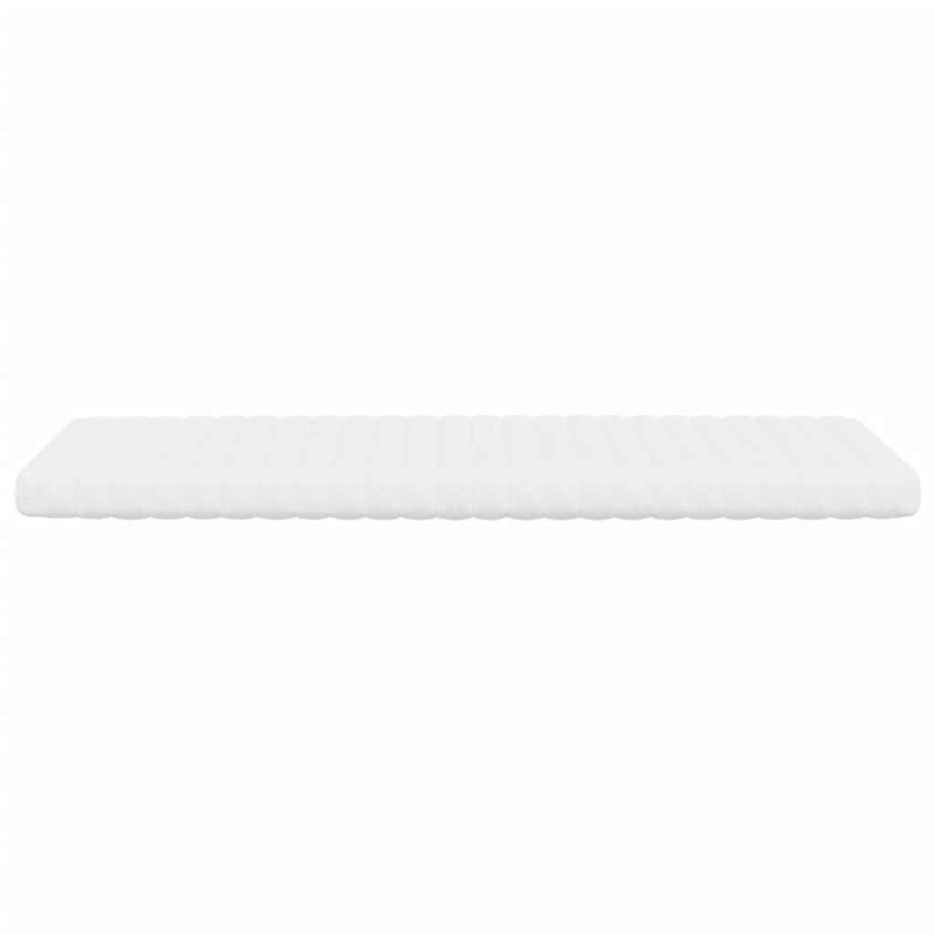 Foam mattress, white, 90x190 cm, 7-zone hardness 20 ILD