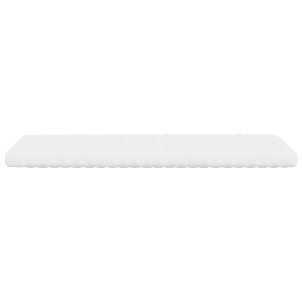 Foam mattress, white, 90x200 cm, 7-zone hardness 20 ILD