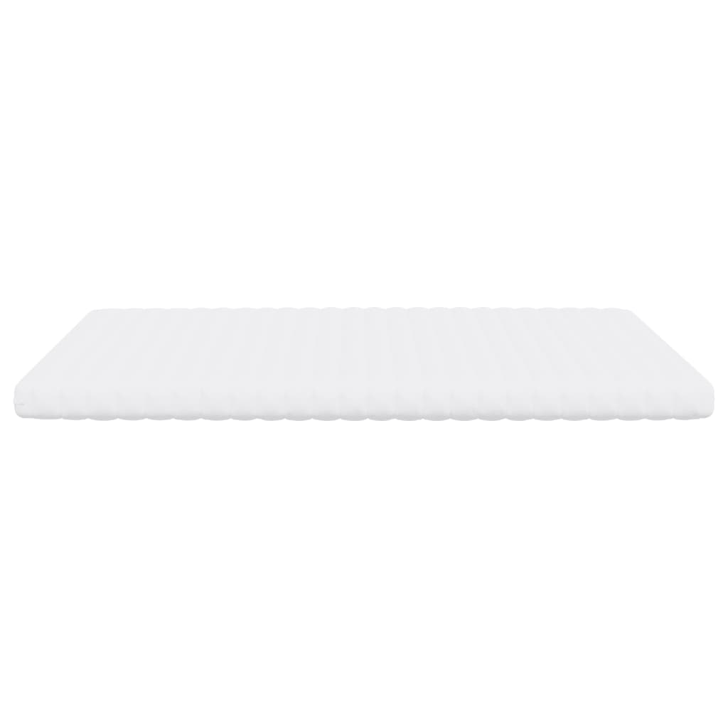 Foam mattress, white, 160x200 cm, 7 zones, hardness 20 ILD