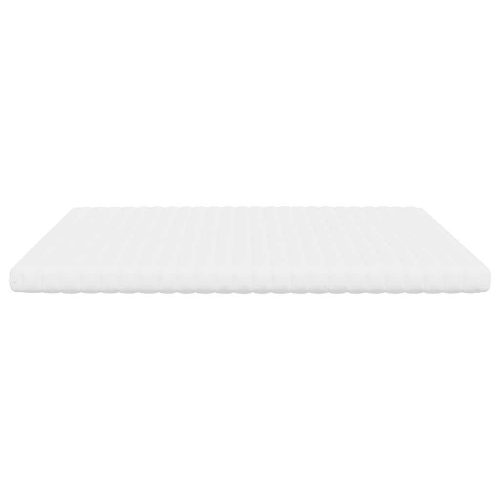 Foam mattress, white, 200x200 cm, 7 zones, hardness 20 ILD