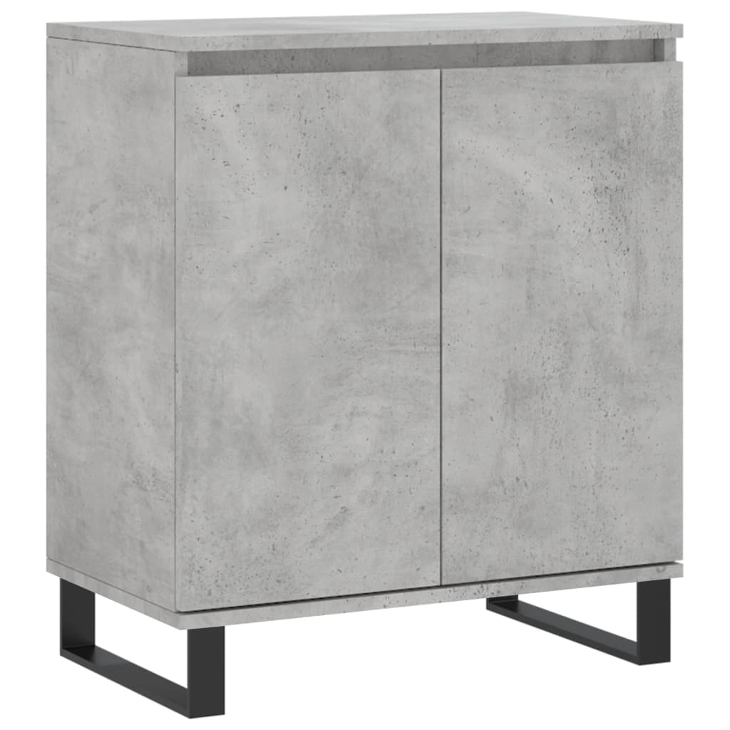 Sideboard, concrete grey, 60x35x70 cm, processed wood