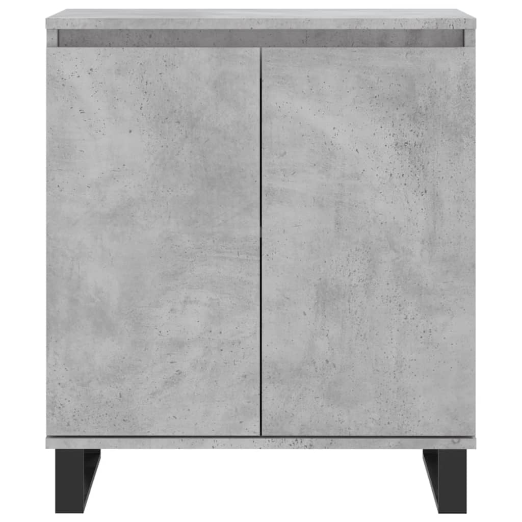 Sideboard, concrete grey, 60x35x70 cm, processed wood