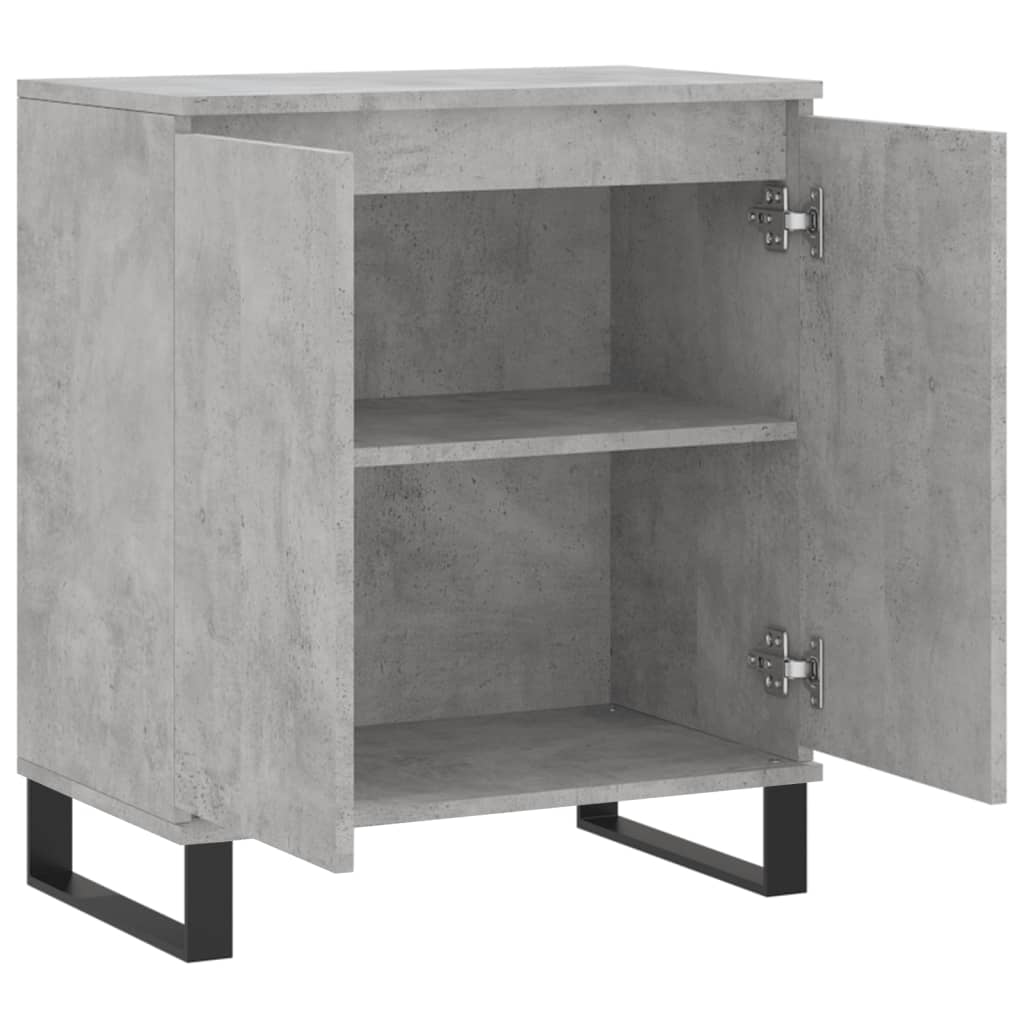 Sideboard, concrete grey, 60x35x70 cm, processed wood