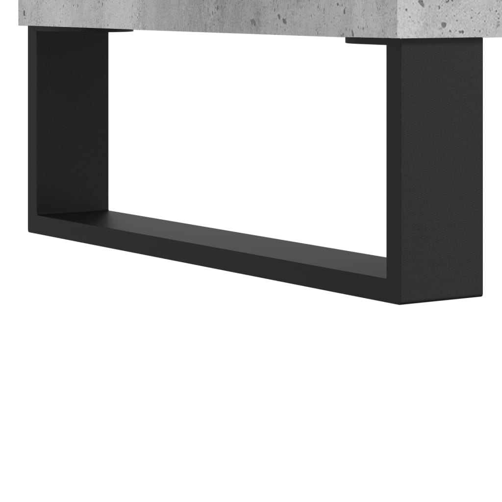 Sideboard, concrete grey, 60x35x70 cm, processed wood