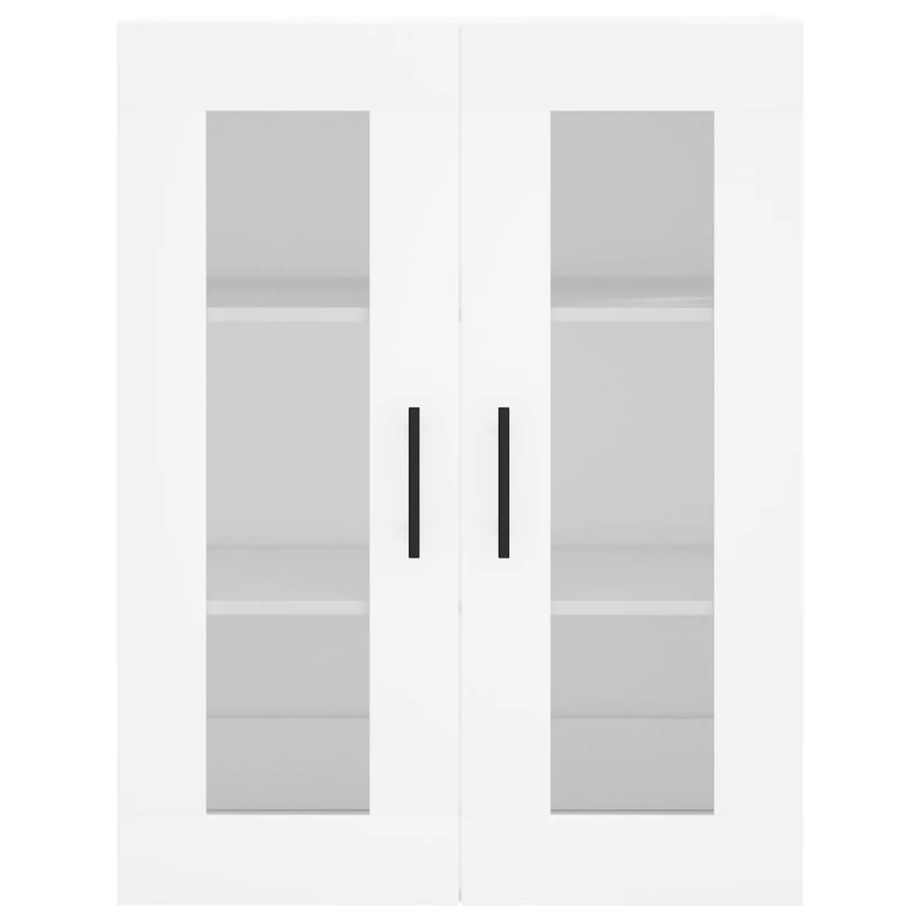 Wall-mounted cabinet, white, 69.5x34x90 cm