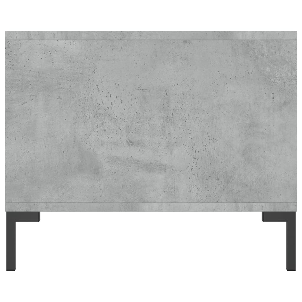 Coffee table, concrete grey, 90x50x40 cm, processed wood