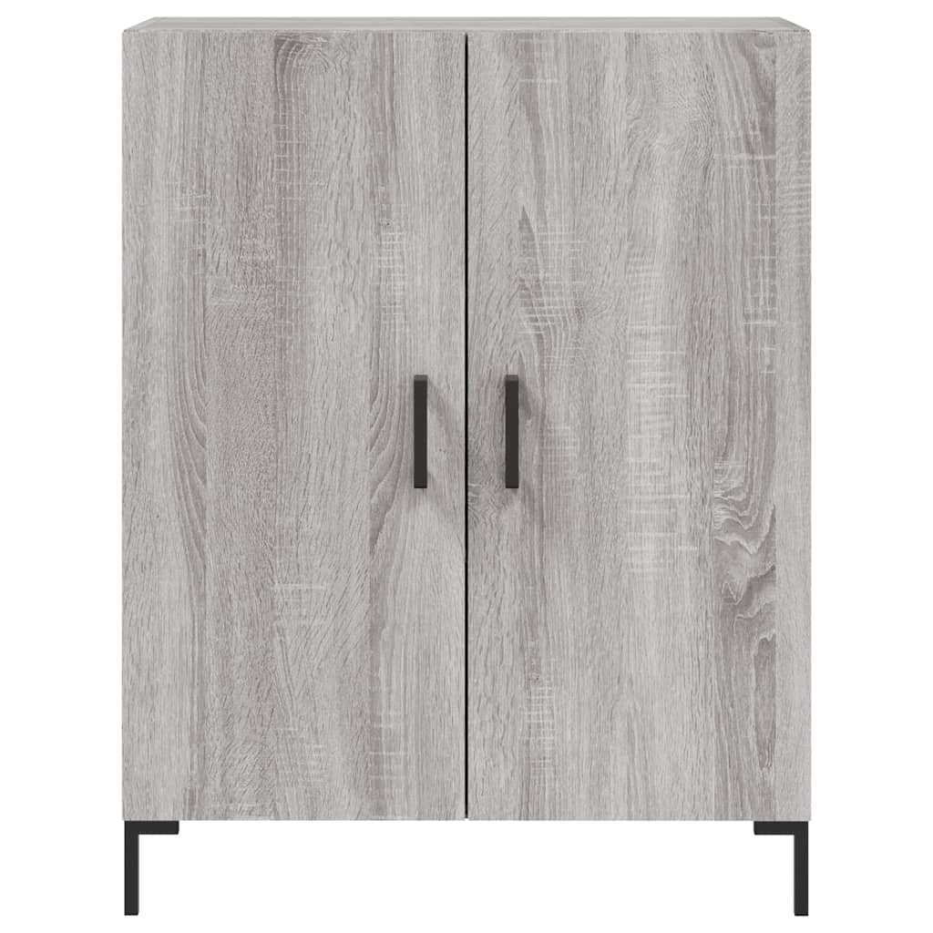 Tall cabinet, sonoma gray, 69.5x34x180 cm, composite wood