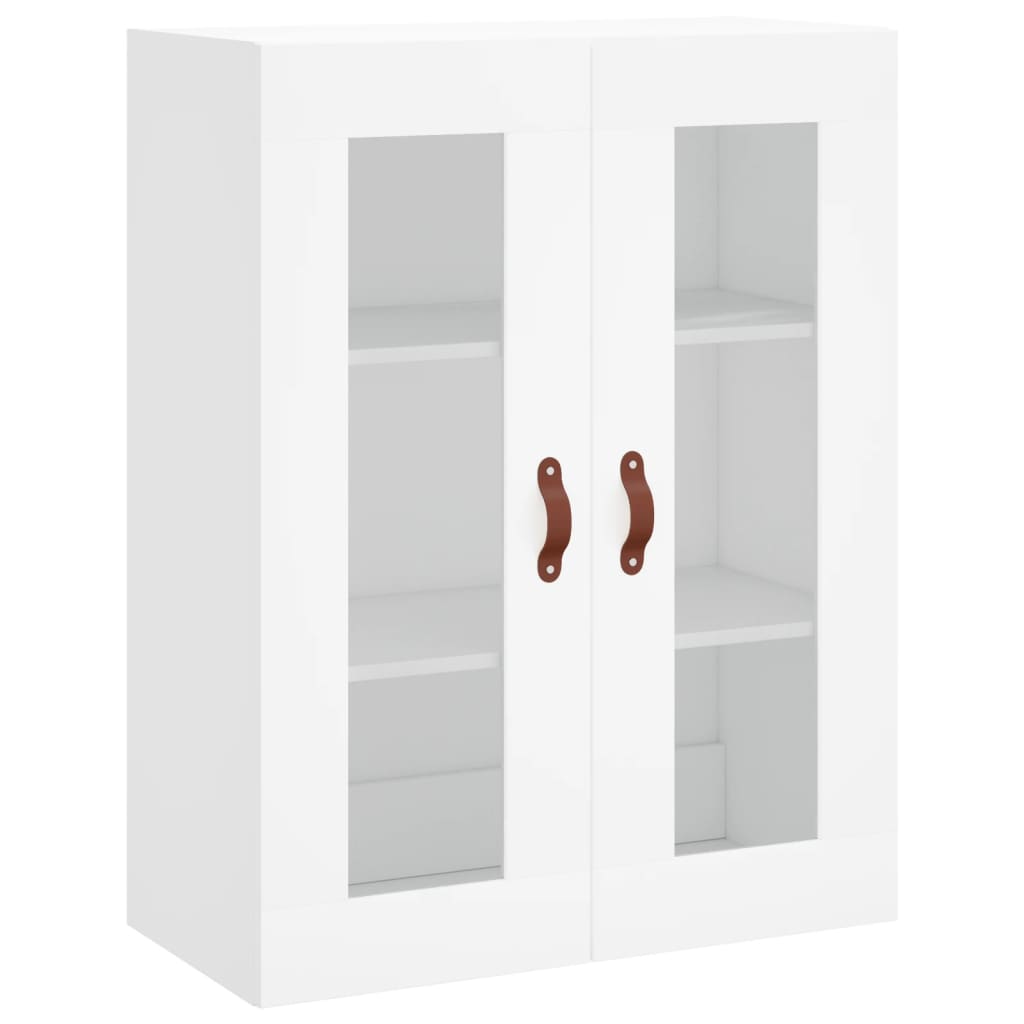 Tall cabinet, white, 69.5x34x180 cm, composite wood