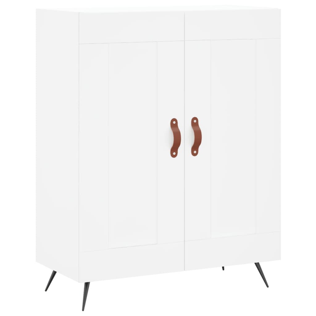 Tall cabinet, white, 69.5x34x180 cm, composite wood