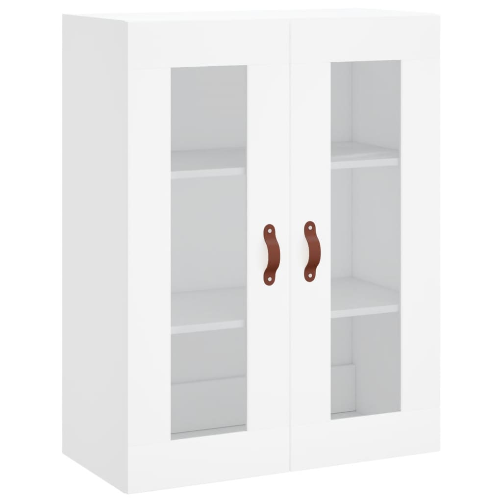 Tall cabinet, white, 69.5x34x180 cm, composite wood