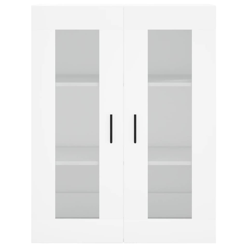 Tall cabinet, white, 69.5x34x180 cm, composite wood