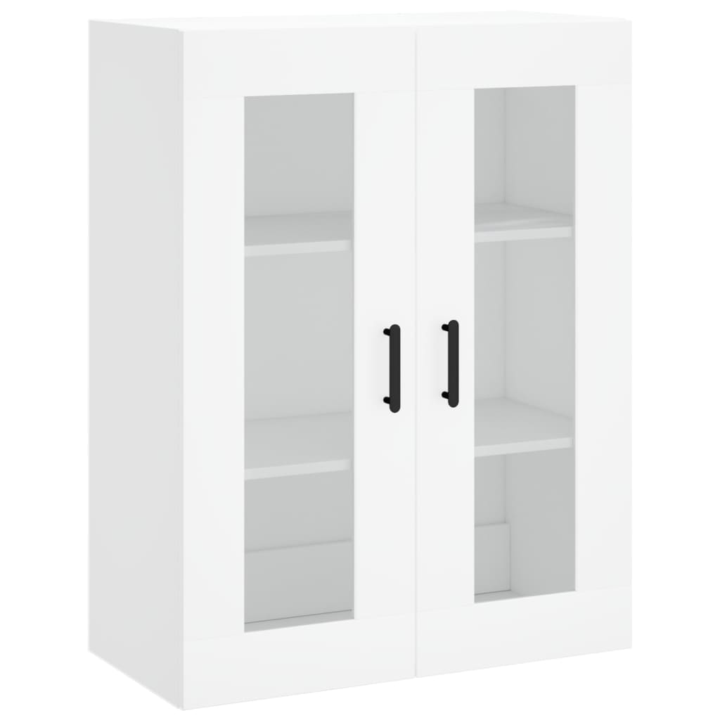 Tall cabinet, white, 69.5x34x180 cm, composite wood