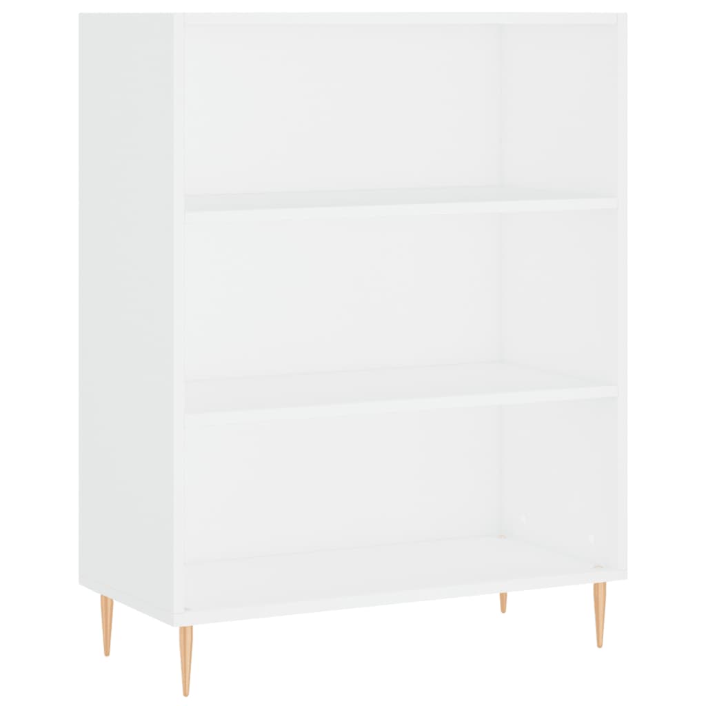 Tall cabinet, white, 69.5x34x180 cm, composite wood