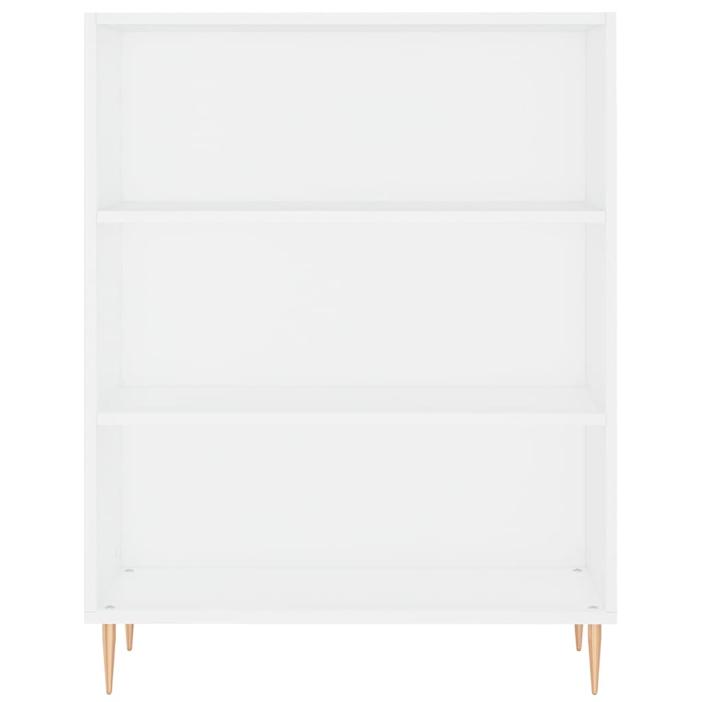 Tall cabinet, white, 69.5x34x180 cm, composite wood