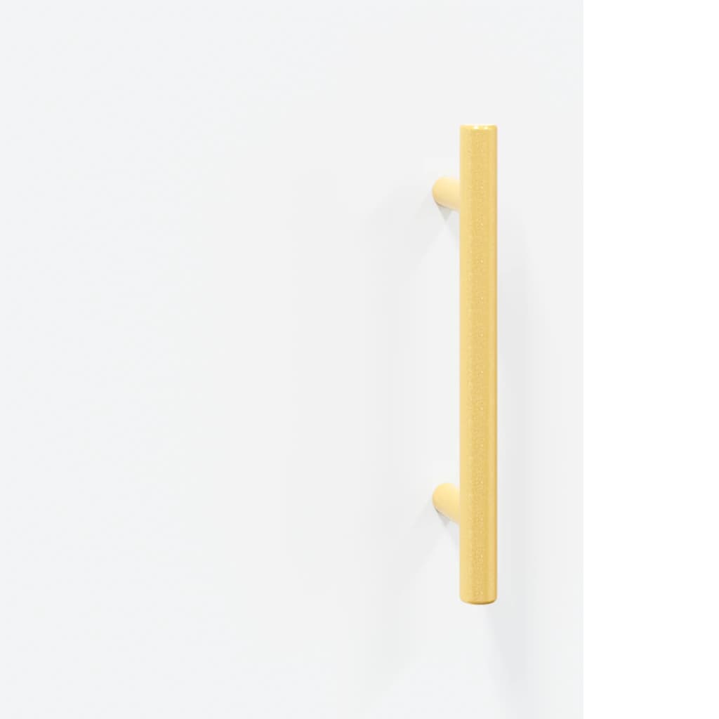 Tall cabinet, white, 69.5x34x180 cm, composite wood