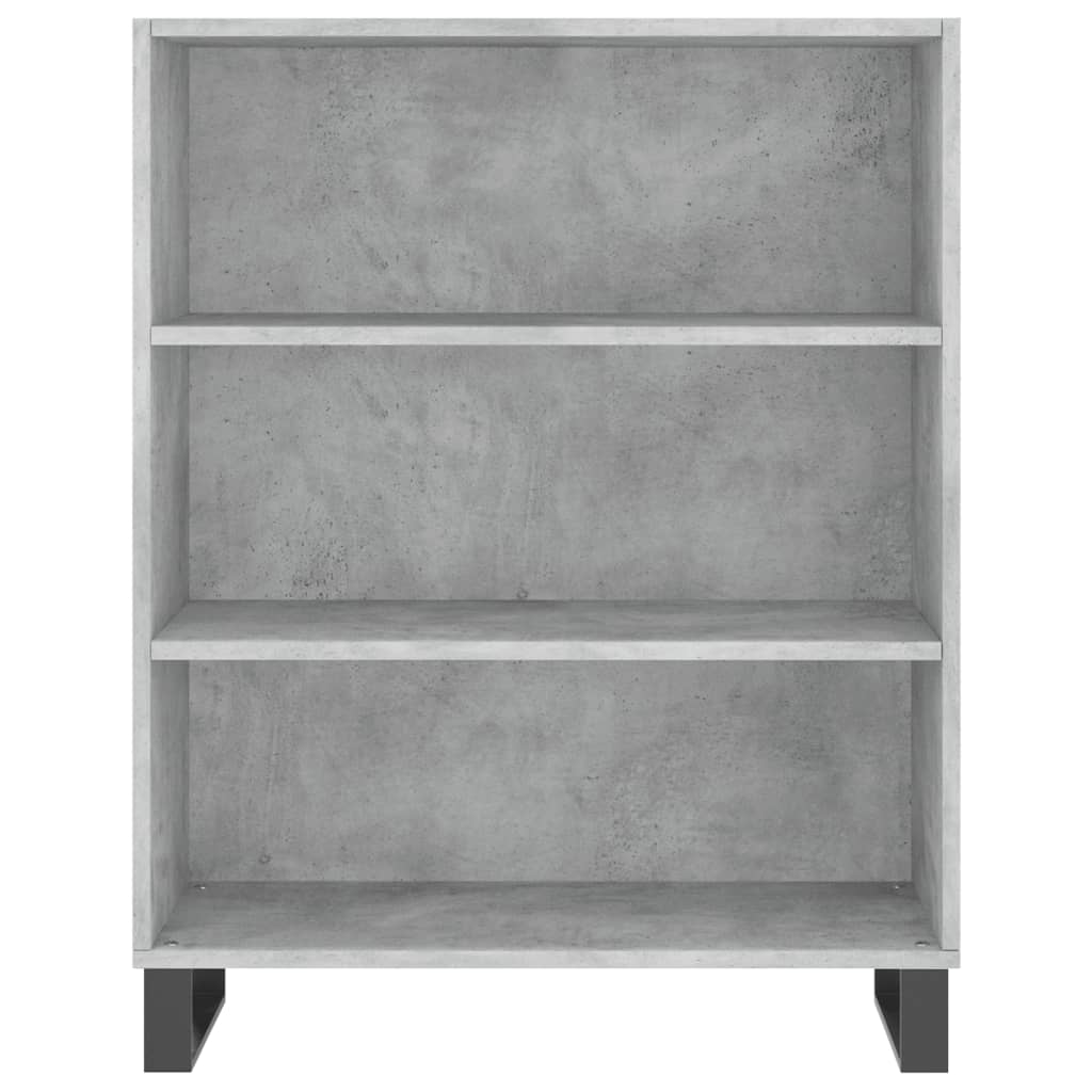 Tall cabinet, concrete gray, 69.5x34x180, composite wood