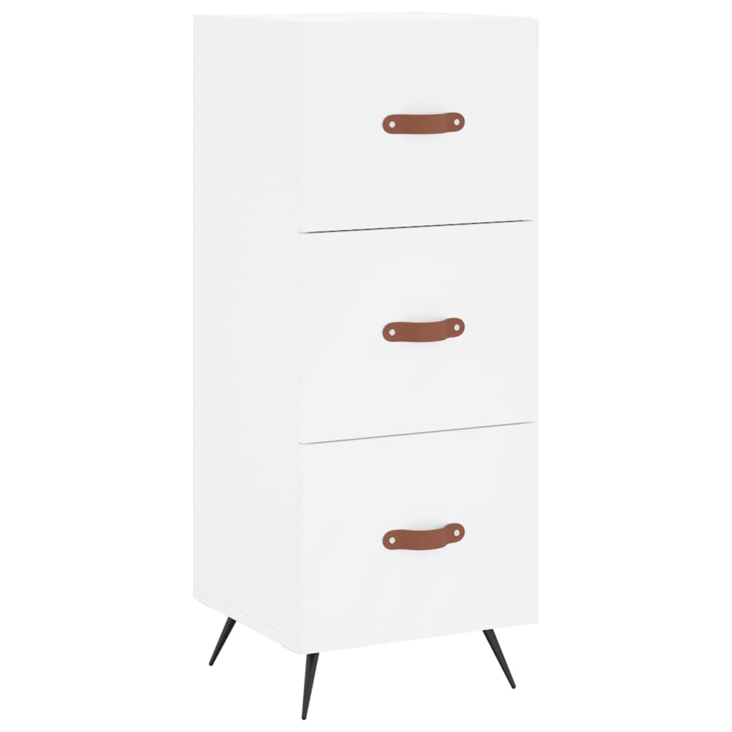 Tall cabinet, white, 34.5x34x180 cm, processed wood