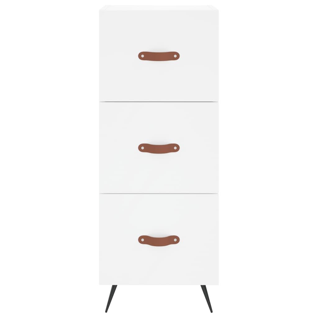 Tall cabinet, white, 34.5x34x180 cm, processed wood