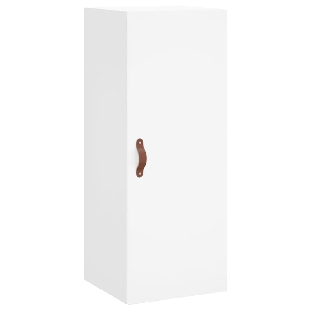 Tall cabinet, white, 34.5x34x180 cm, processed wood