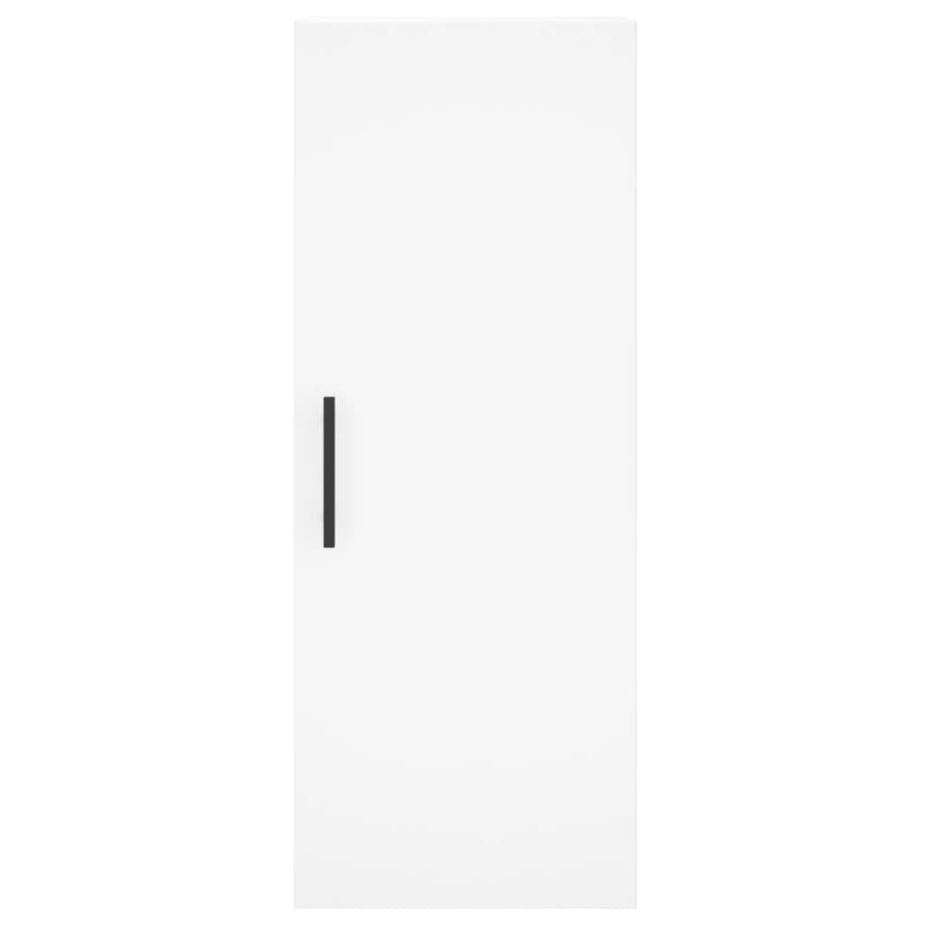 Tall cabinet, white, 34.5x34x180 cm, processed wood