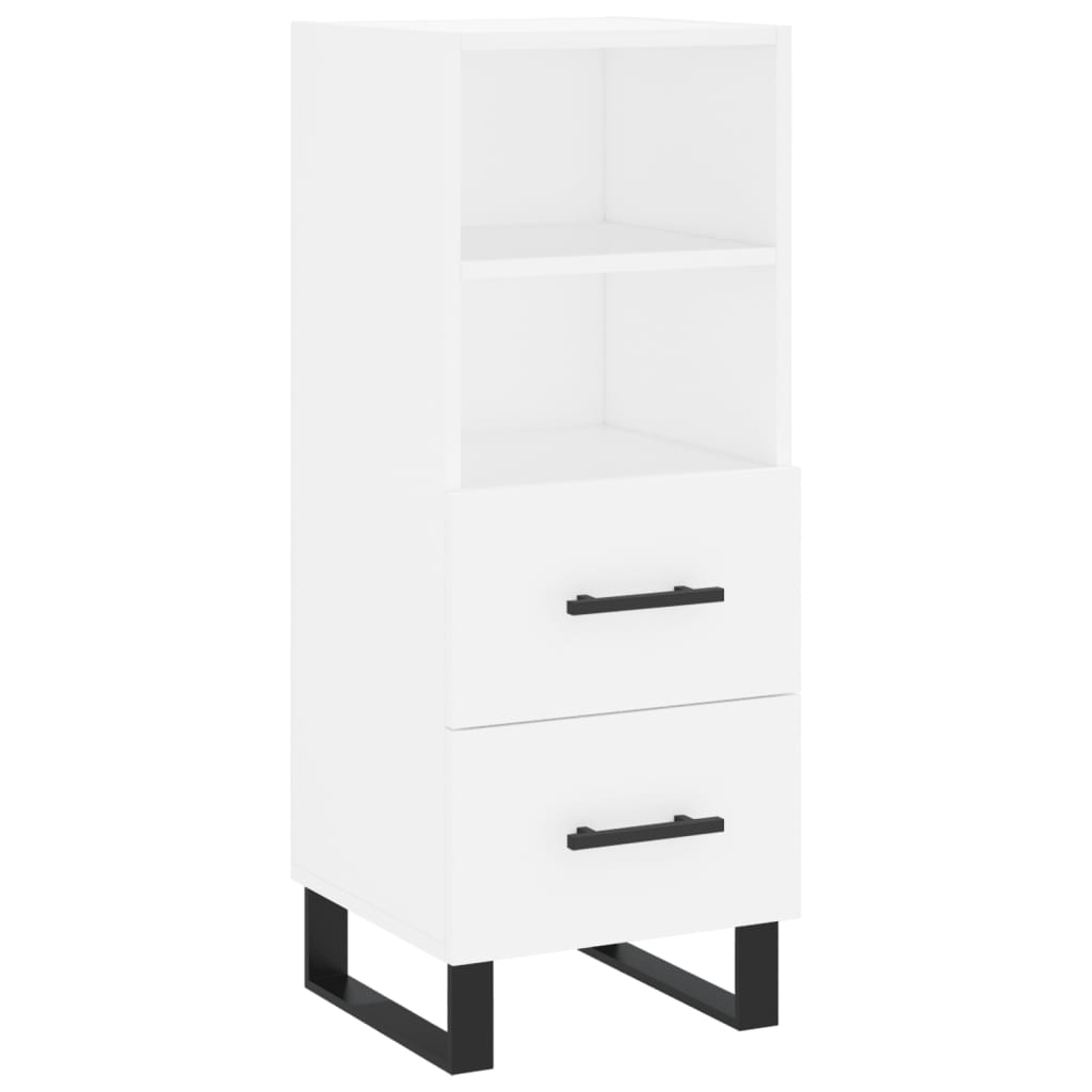 Tall cabinet, white, 34.5x34x180 cm, processed wood