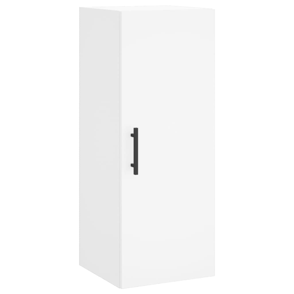 Tall cabinet, white, 34.5x34x180 cm, processed wood