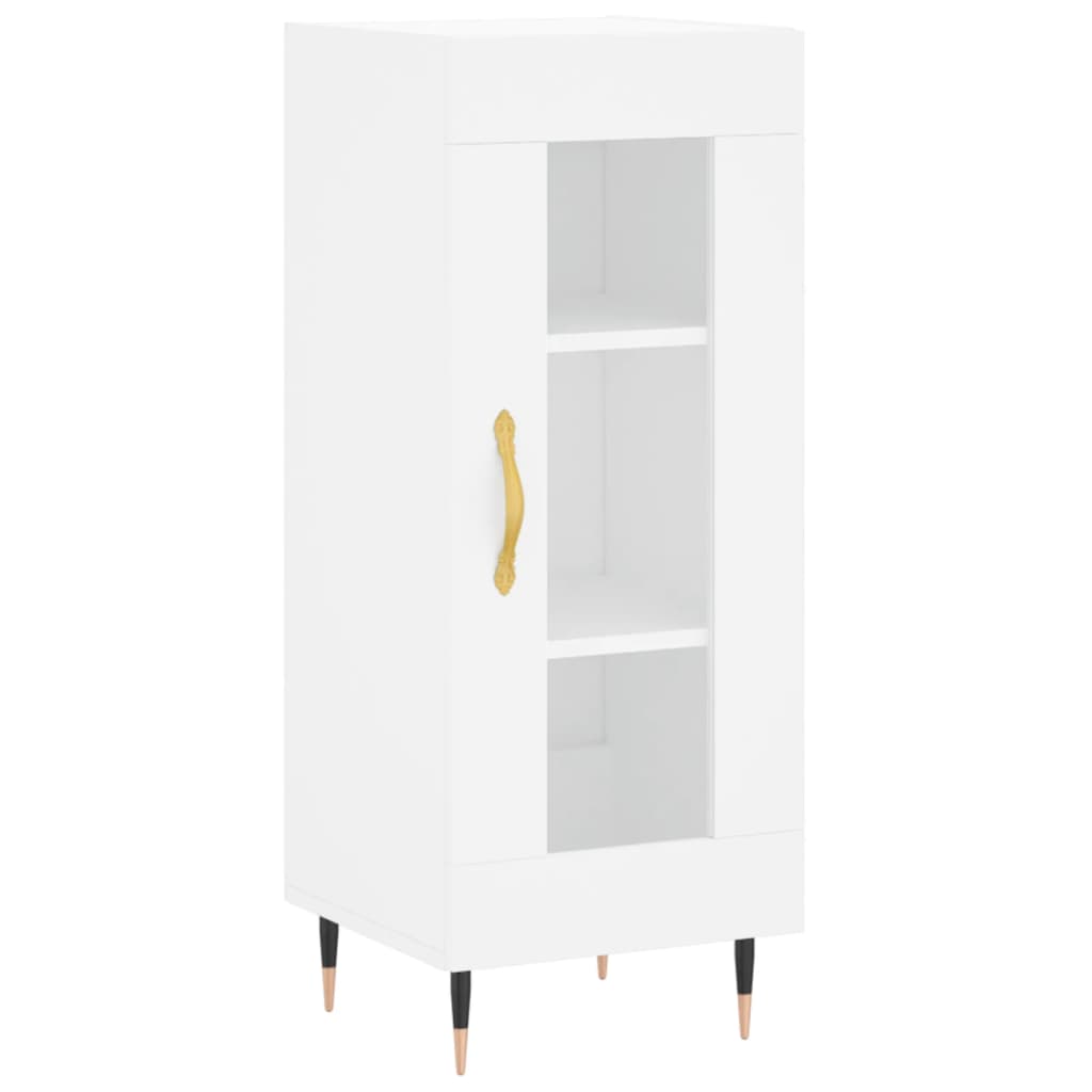 Tall cabinet, white, 34.5x34x180 cm, processed wood