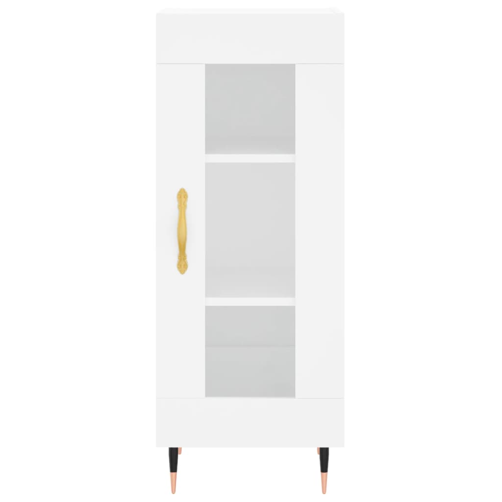 Tall cabinet, white, 34.5x34x180 cm, processed wood