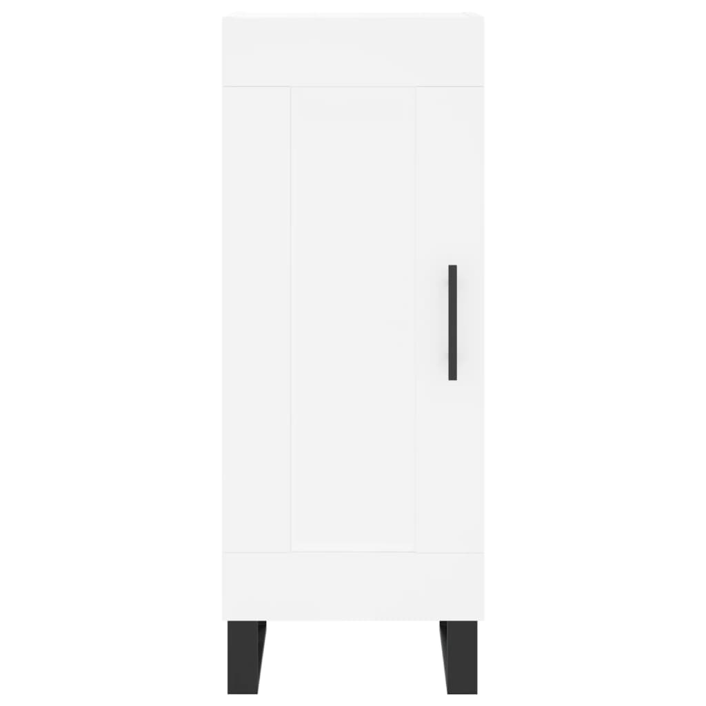 Tall cabinet, white, 34.5x34x180 cm, processed wood