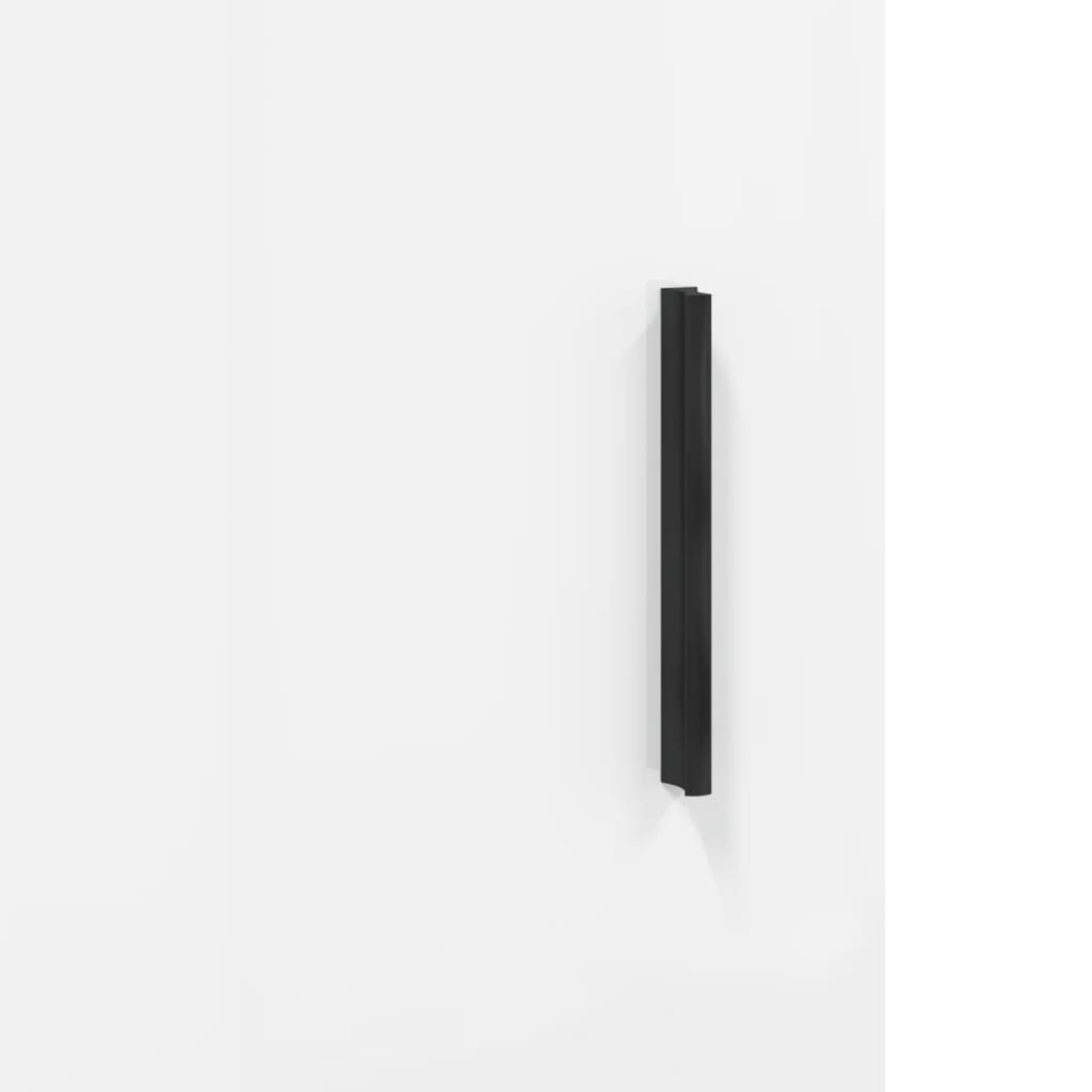 Tall cabinet, white, 34.5x34x180 cm, processed wood