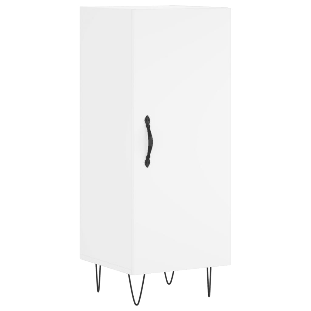 Tall cabinet, white, 34.5x34x180 cm, processed wood