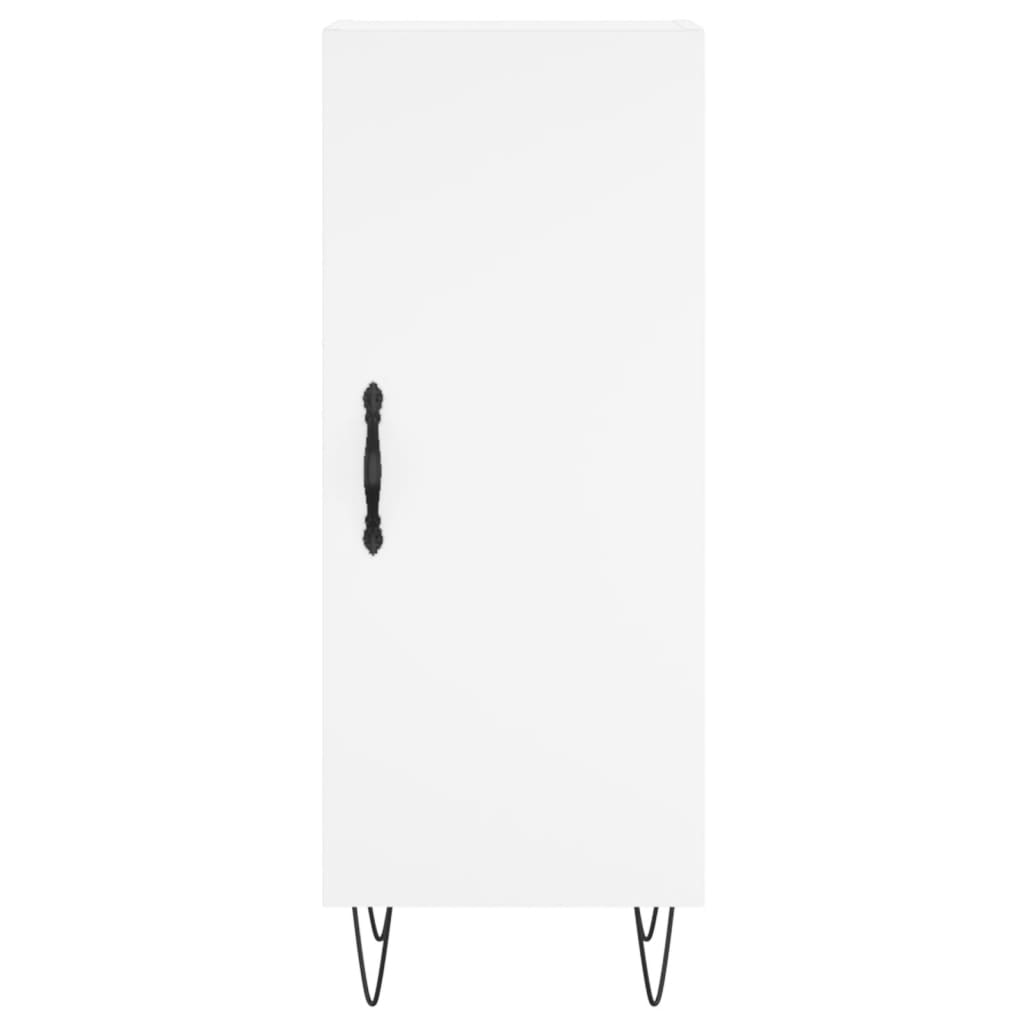 Tall cabinet, white, 34.5x34x180 cm, processed wood