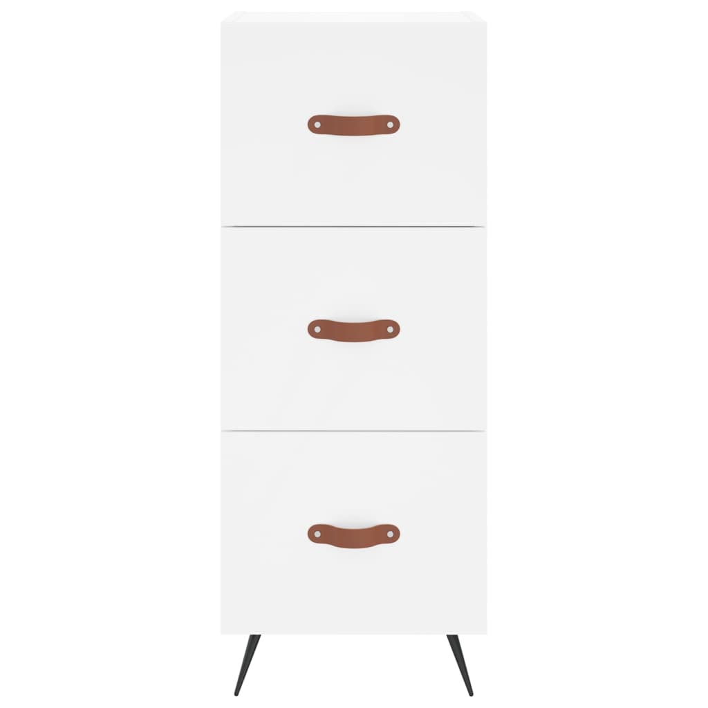 Tall cabinet, white, 34.5x34x180 cm, processed wood