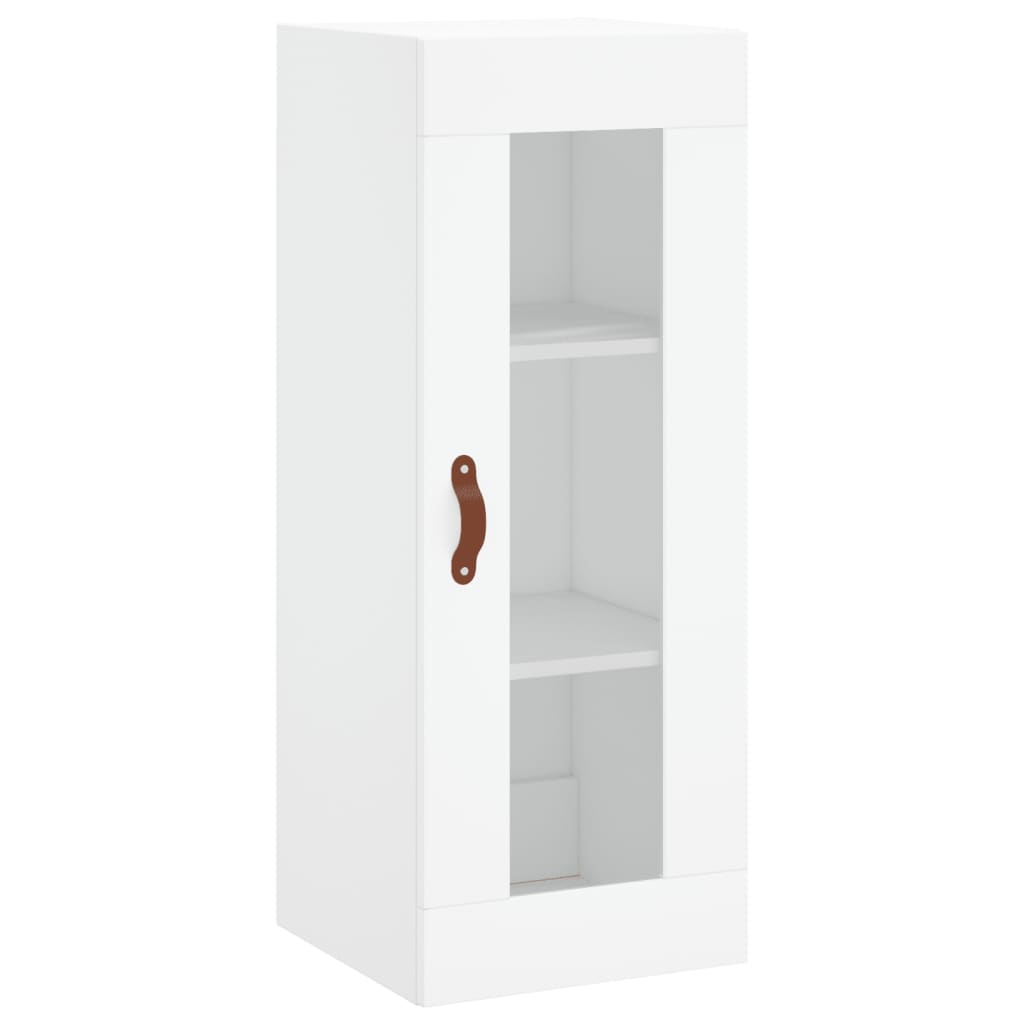 Tall cabinet, white, 34.5x34x180 cm, processed wood