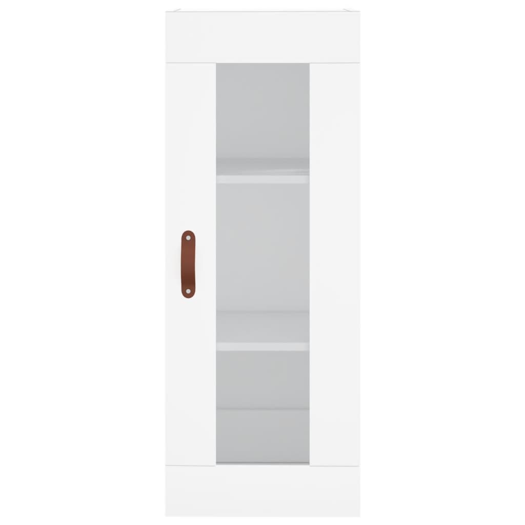 Tall cabinet, white, 34.5x34x180 cm, processed wood