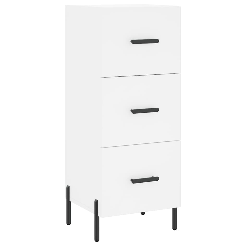 Tall cabinet, white, 34.5x34x180 cm, processed wood