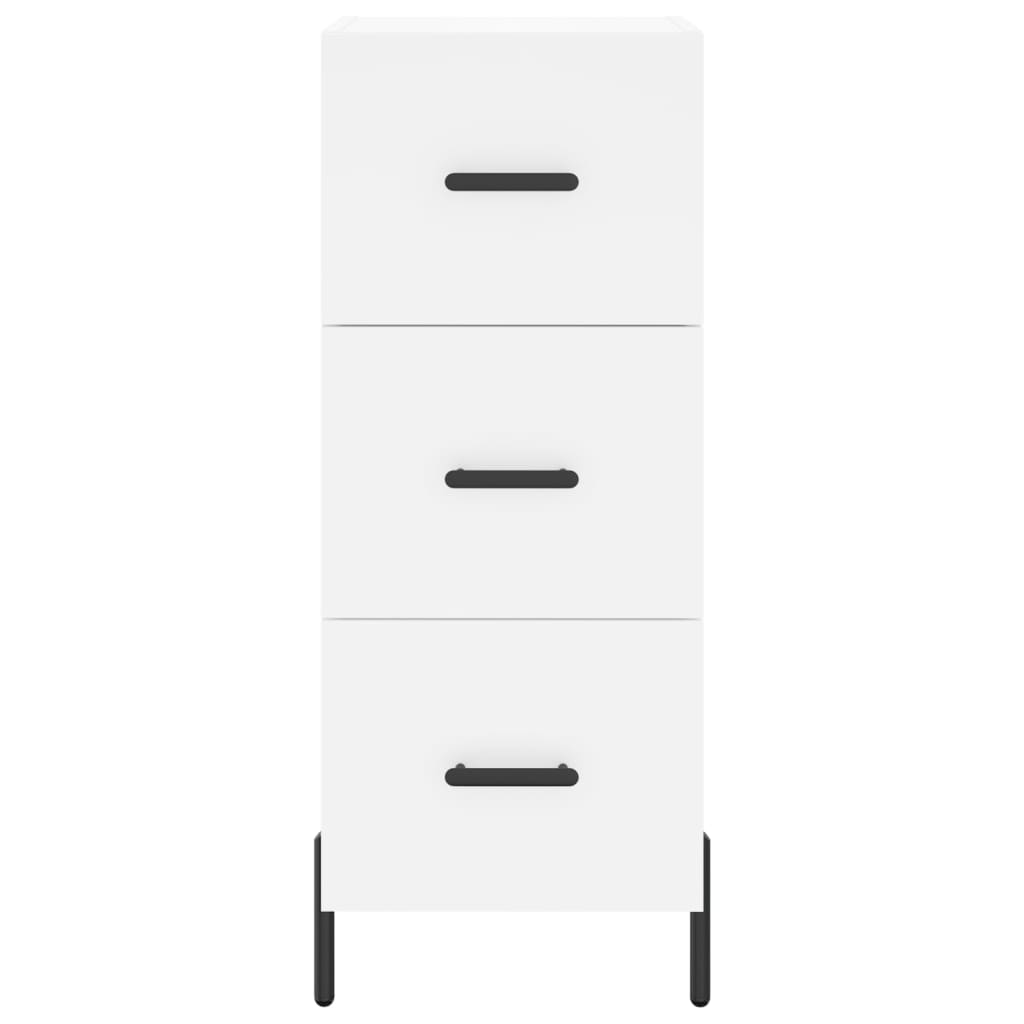 Tall cabinet, white, 34.5x34x180 cm, processed wood