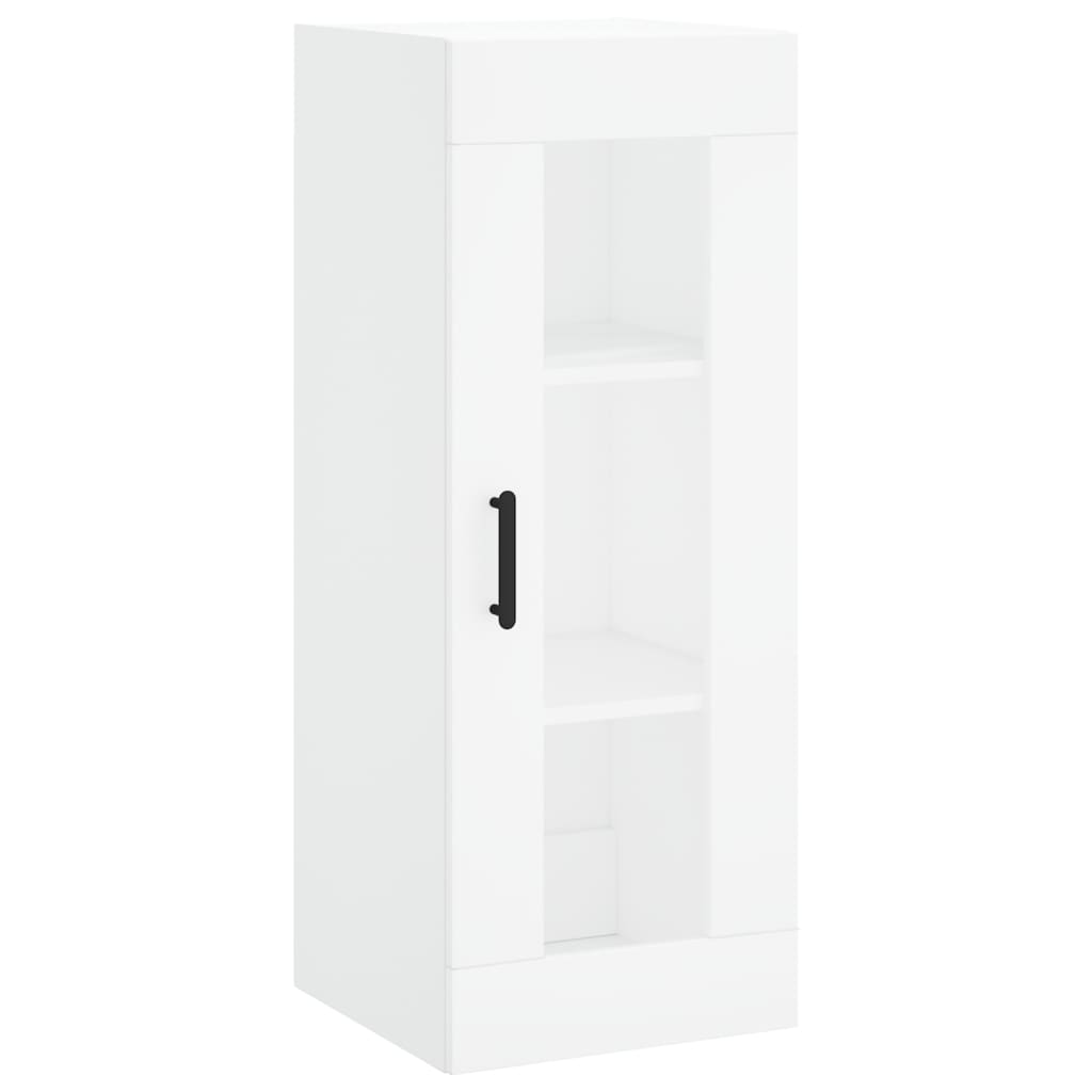 Tall cabinet, white, 34.5x34x180 cm, processed wood