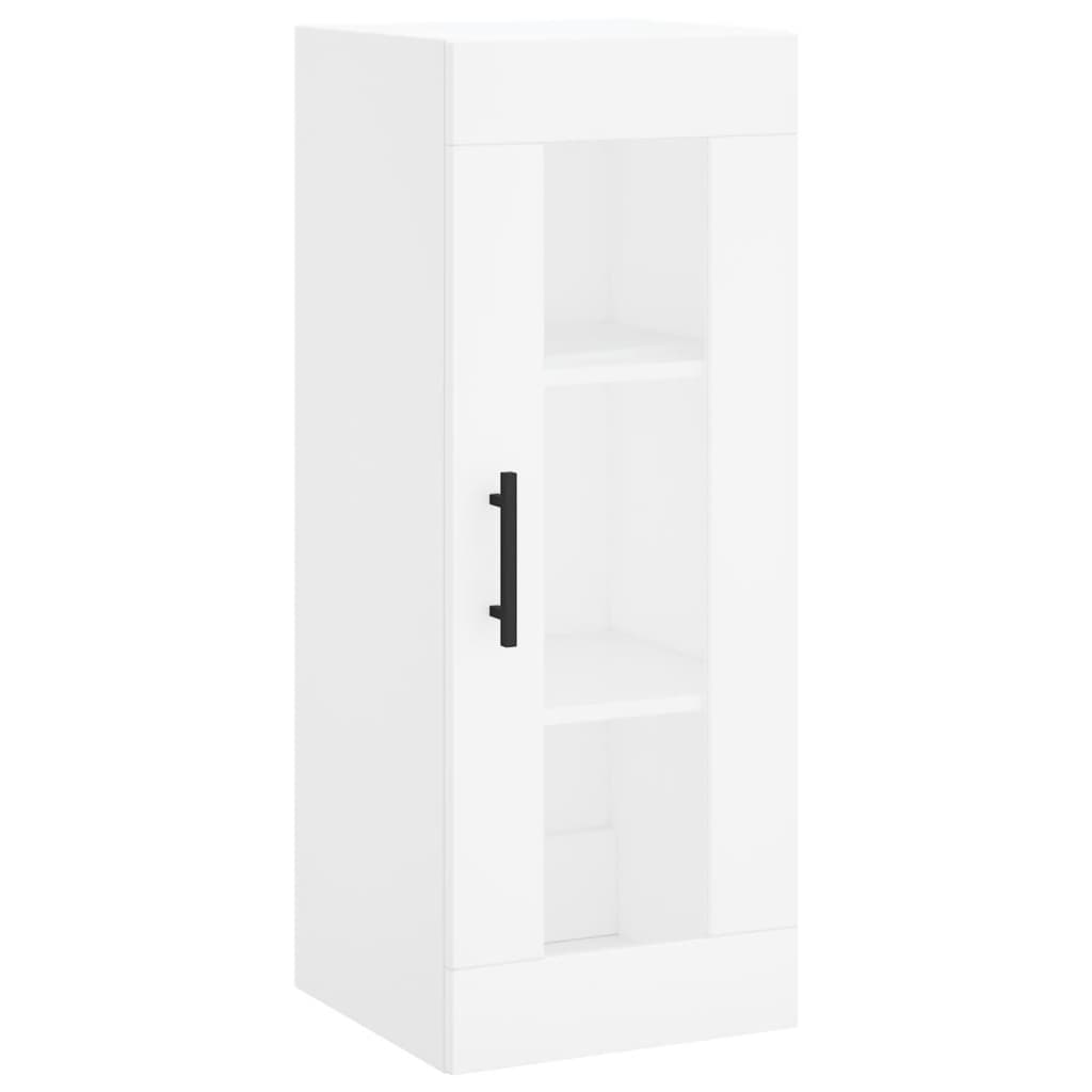 Tall cabinet, white, 34.5x34x180 cm, processed wood